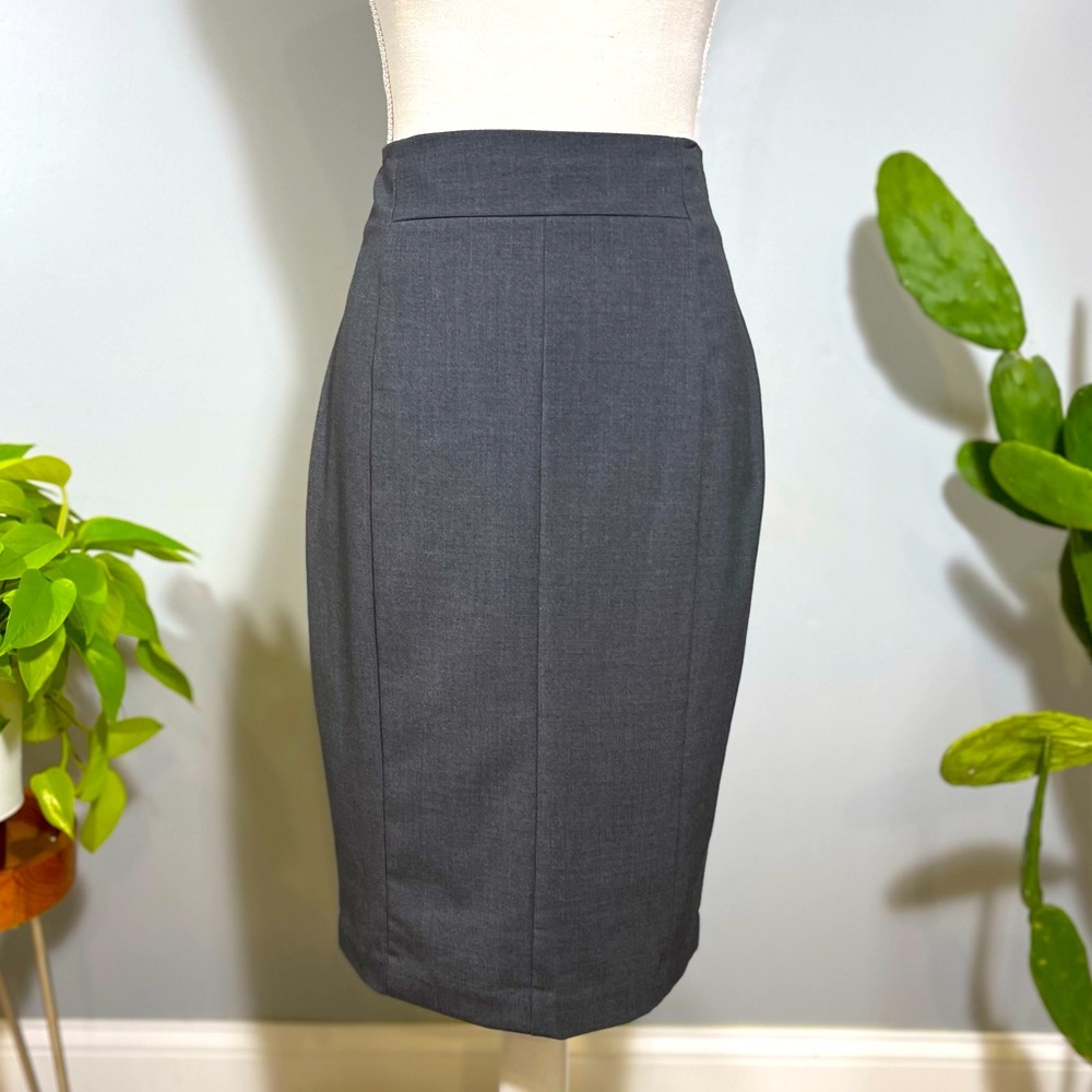 NWOT Worthington gray pencil skirt 4